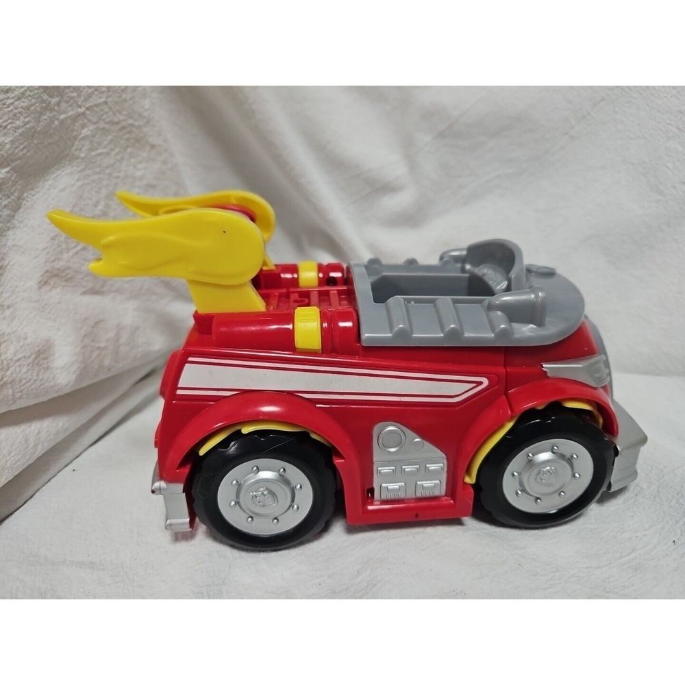 Paw Patrol Mighty Pups Deluxe Vehicle Marshall Fire Truck